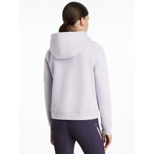LeMieux AW25 Young Rider Hettie Hoodie with half zip Lilac