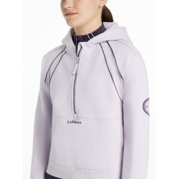 LeMieux AW25 Young Rider Hettie худи с с короткой молнией Lilac