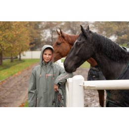 LeMieux AW25 Young Rider HydroShield дождевой куртка Rosemary