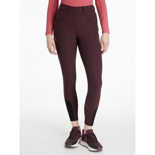 LeMieux AW25 Amy Brushed Breggings Damson
