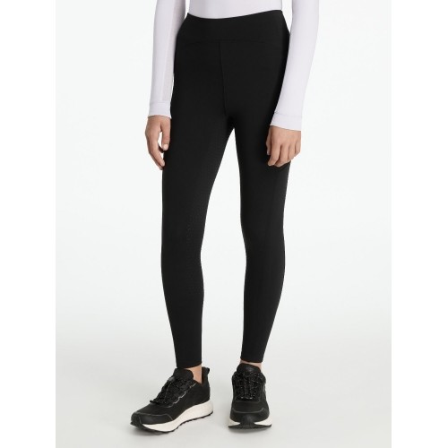 LeMieux CORE Young Rider Nell Brushed Riding Leggings Black