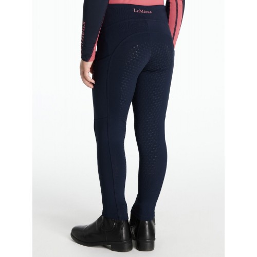 LeMieux AW25 Mini Nora Brushed riding leggings Navy