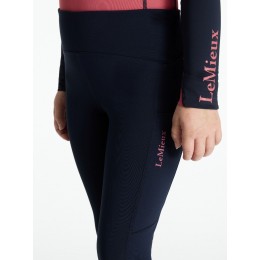 LeMieux AW25 Mini Nora Brushed леггинсы для верховой езды тёмно-синий