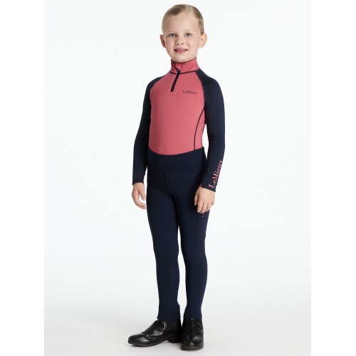LeMieux AW25 Mini Nora Brushed riding leggings Navy
