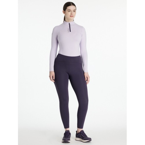 LeMieux AW25 Natalie Brushed riding leggings Juniper