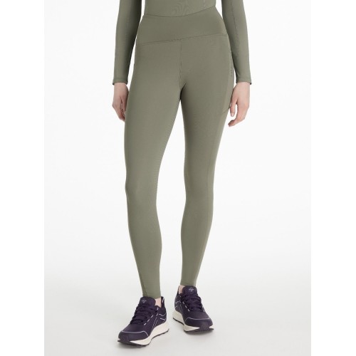 LeMieux AW25 Natalie Brushed riding leggings Rosemary