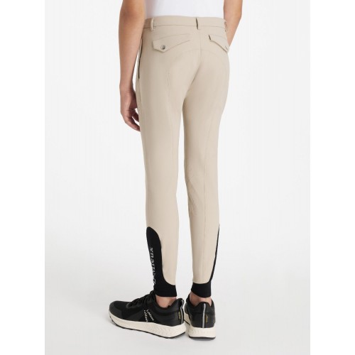 LeMieux CORE Young Rider Classic Riding Breeches for Boys Beige