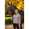 LeMieux AW25 Henrietta Hoodie with half zip Almond