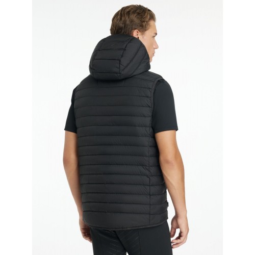 LeMieux CORE Men's Puffer Gilet with Hood Black