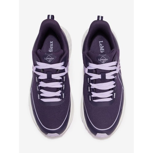 LeMieux AW25 Young Rider Trax Viva waterproof sneakers Juniper/Lilac