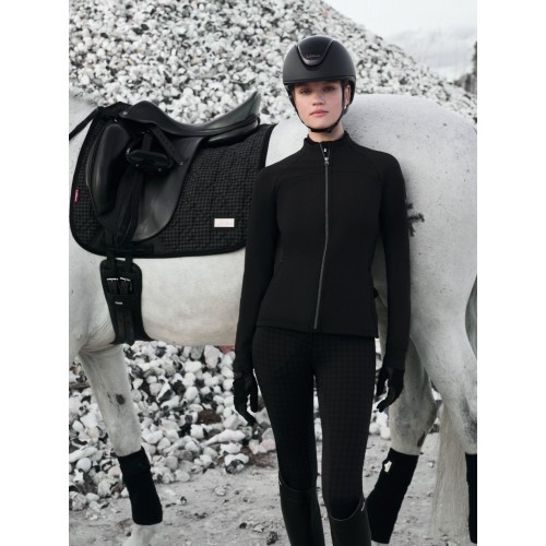 LeMieux AW25 Aspen Dressage Square Houndstooth