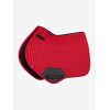 LeMieux CORE Suede Close Contact Square Chilli