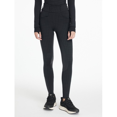 LeMieux AW25 Aspen Houndstooth Riding Tights