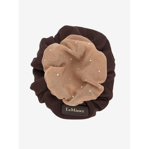 LeMieux CORE Scrunchie with Crystal Hair Net