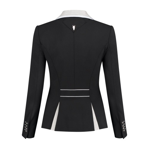 Juuls Black Glamour Competition Jacket with silver details