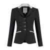 Juuls Black Glamour Competition Jacket with silver details