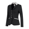 Juuls Black Glamour Competition Jacket with silver details
