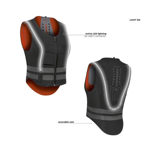 Komperdell Backprotector Ballistic High Visibility Flexfit