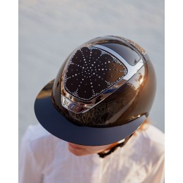 Kask Star Lady Pure Shine Chrome 2.0 Espresso коричневый Crystals Riviera Greige