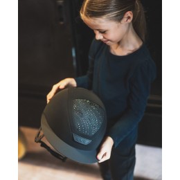 Kask Star Lady Hunter 2.0 чёрный Crystals Flow чёрный Graphite Mix