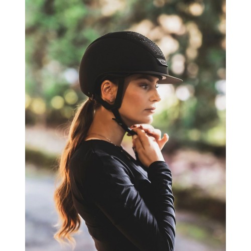 Kask Star Lady Hunter 2.0 Black Crystals Flow Black Graphite Mix