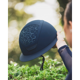 Kask Star Lady Hunter 2.0 тёмно-синий Crystals Vibe синий Montana Mix