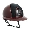 KEP Italia Cromo 2.0 Metal Burgundy Galassia Black Polish Black Grid Crystal Logo