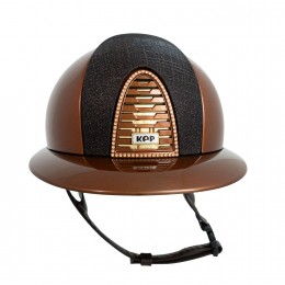 KEP Italia Cromo 2.0 Metal Bronze поло Galassia Chocolate Champagne SW Frame Gold Sub Button коричневый Chinstrap