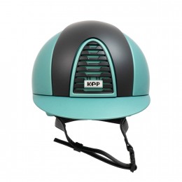 KEP Italia Cromo 2.0 Textile Turquoise Textile чёрный передние Grid Chinstrap