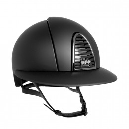 KEP Italia Cromo 2.0 Matte чёрный поло Mirror чёрный Frame Subgrid Crystal логотип
