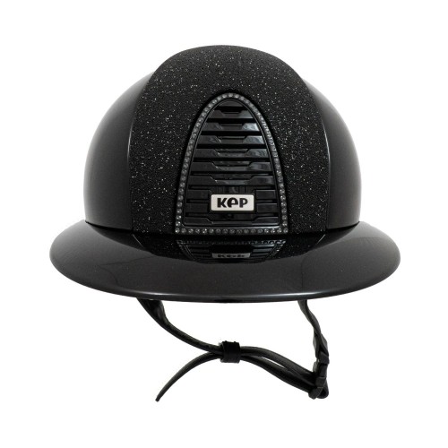 KEP Italia Cromo 2.0 Polish Black Polo Vanity Black Frame Silver Night