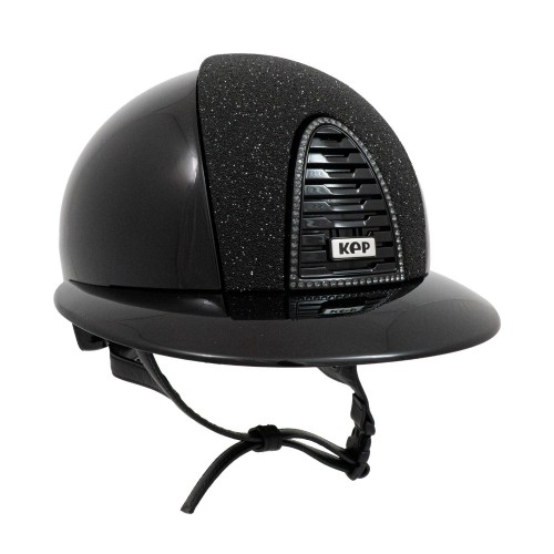 KEP Italia Cromo 2.0 Polish Black Polo Vanity Black Frame Silver Night