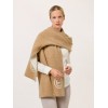 Equestrian Stockholm Woven Scarf Sand