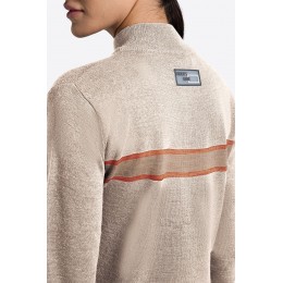 RG FW25 RG шерстяной Blend с короткой молнией свитер женский