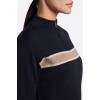 RG FW25 RG Wool Blend Half Zip Sweater Women