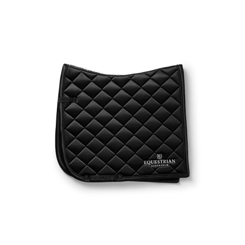 Equestrian Stockholm Line Black Dressage Pad