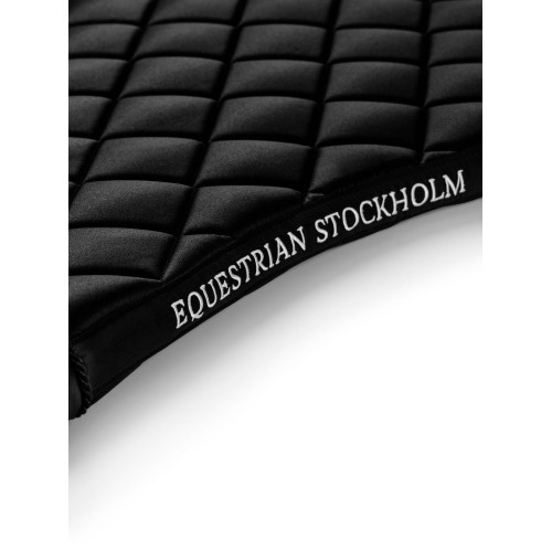 Equestrian Stockholm Line Black Dressage Pad