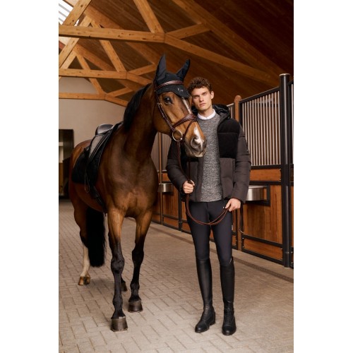 BOSS Equestrian FW25 Men's Cord Puffer Jacket Tomas