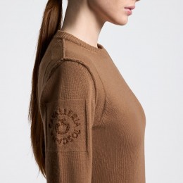 Cavalleria Toscana FW25 CT Pure шерстяной Crew капор женский свитер