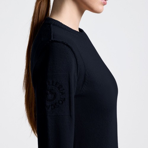 Cavalleria Toscana FW25 CT Pure Wool Crew Neck Women's Sweater
