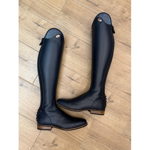 DeNiro Levante/01 Wrat Oceano Top Iride Blue Riding Boots