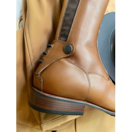 DeNiro Levante/01 Wrat Oxford Gracaramello Riding Boots