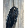 DeNiro Bellini 12 Patent Black G24 Rondine W/10 cm Ultra Fine Rocks Swarovski GG08 + New Knee Comfort