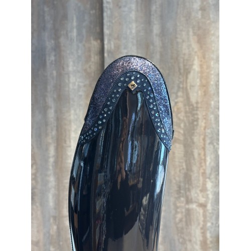 DeNiro Bellini 3 Patent Navy G9 Rondine Gala Blue 10 cm GGL80 + New Knee Comfort