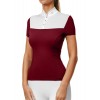 Equestrian Stockholm Merlot Revenew Competition Shirt Short Sleeve