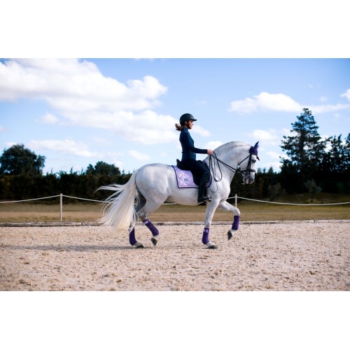 Equestrian Stockholm Lavender Pearl Dressage Saddle Pad