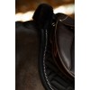 Equestrian Stockholm FW25 Holiday Spring Saddle Pad Vegan Fur Crystal Black