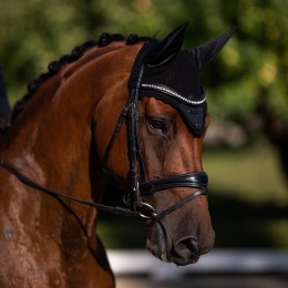 Equestrian Stockholm All чёрный Glimmer ушки из сетки