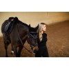 Equestrian Stockholm FW25 Holiday Ear Net Crystal Black