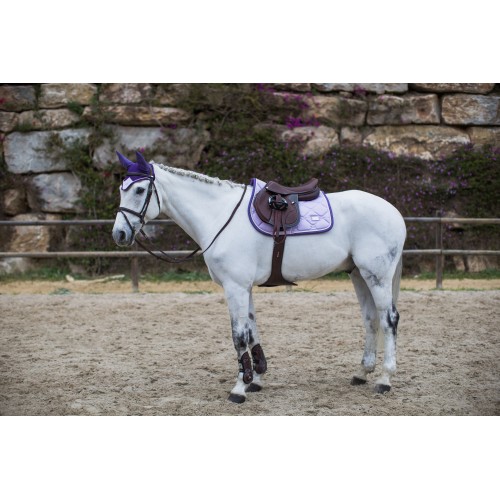 Equestrian Stockholm Lavender Pearl Jumping Saddle Pad